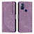 Coque Portefeuille Livre Cuir Etui Clapet Y08X pour Motorola Moto G Power (2022) Violet