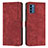 Coque Portefeuille Livre Cuir Etui Clapet Y08X pour Nokia C300 Rouge