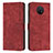 Coque Portefeuille Livre Cuir Etui Clapet Y08X pour Nokia G10 Rouge