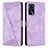 Coque Portefeuille Livre Cuir Etui Clapet Y08X pour Oppo A16 Violet