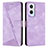 Coque Portefeuille Livre Cuir Etui Clapet Y08X pour Oppo A96 5G Violet