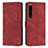 Coque Portefeuille Livre Cuir Etui Clapet Y08X pour Sony Xperia 1 IV Rouge