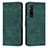 Coque Portefeuille Livre Cuir Etui Clapet Y08X pour Sony Xperia 1 V Vert