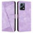 Coque Portefeuille Livre Cuir Etui Clapet Y08X pour Xiaomi Redmi Note 12 Explorer Violet