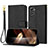 Coque Portefeuille Livre Cuir Etui Clapet Y09X pour Nokia G60 5G Noir