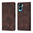 Coque Portefeuille Livre Cuir Etui Clapet YB1 pour Huawei Honor 90 Lite 5G Marron