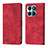 Coque Portefeuille Livre Cuir Etui Clapet YB1 pour Huawei Honor X8b Rouge
