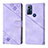 Coque Portefeuille Livre Cuir Etui Clapet YB1 pour Motorola Moto G Play (2023) Violet