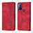 Coque Portefeuille Livre Cuir Etui Clapet YB1 pour Motorola Moto G Power (2022) Rouge