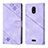 Coque Portefeuille Livre Cuir Etui Clapet YB1 pour Nokia C100 Violet