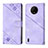 Coque Portefeuille Livre Cuir Etui Clapet YB1 pour Nokia C200 Violet