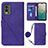 Coque Portefeuille Livre Cuir Etui Clapet YB1 pour Nokia C210 Violet