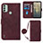 Coque Portefeuille Livre Cuir Etui Clapet YB1 pour Nokia C31 Petit