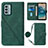 Coque Portefeuille Livre Cuir Etui Clapet YB1 pour Nokia G22 Vert