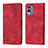 Coque Portefeuille Livre Cuir Etui Clapet YB1 pour Nokia X30 5G Rouge