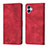 Coque Portefeuille Livre Cuir Etui Clapet YB1 pour Samsung Galaxy A04 4G Rouge