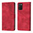 Coque Portefeuille Livre Cuir Etui Clapet YB1 pour Samsung Galaxy M02s Rouge