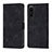 Coque Portefeuille Livre Cuir Etui Clapet YB1 pour Sony Xperia 1 IV Noir