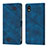 Coque Portefeuille Livre Cuir Etui Clapet YB1 pour Sony Xperia Ace III Bleu