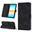 Coque Portefeuille Livre Cuir Etui Clapet YB1 pour Sony Xperia Ace III Petit