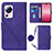 Coque Portefeuille Livre Cuir Etui Clapet YB1 pour Xiaomi Civi 2 5G Violet