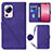Coque Portefeuille Livre Cuir Etui Clapet YB1 pour Xiaomi Mi 12 Lite NE 5G Violet