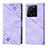 Coque Portefeuille Livre Cuir Etui Clapet YB1 pour Xiaomi Mi 13T 5G Violet