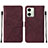 Coque Portefeuille Livre Cuir Etui Clapet YB2 pour Motorola Moto G54 5G Petit