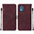 Coque Portefeuille Livre Cuir Etui Clapet YB2 pour Nokia C02 Petit