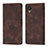 Coque Portefeuille Livre Cuir Etui Clapet YB2 pour Samsung Galaxy A23 5G SC-56C Marron