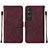 Coque Portefeuille Livre Cuir Etui Clapet YB2 pour Sony Xperia 1 V Petit