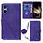 Coque Portefeuille Livre Cuir Etui Clapet YB2 pour Sony Xperia 5 V Violet