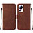 Coque Portefeuille Livre Cuir Etui Clapet YB2 pour Xiaomi Civi 2 5G Marron