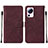 Coque Portefeuille Livre Cuir Etui Clapet YB2 pour Xiaomi Civi 2 5G Rouge