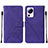 Coque Portefeuille Livre Cuir Etui Clapet YB2 pour Xiaomi Civi 2 5G Violet