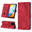 Coque Portefeuille Livre Cuir Etui Clapet YB2 pour Xiaomi Redmi 10 India Petit