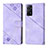 Coque Portefeuille Livre Cuir Etui Clapet YB2 pour Xiaomi Redmi Note 11 Pro 4G Violet