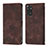 Coque Portefeuille Livre Cuir Etui Clapet YB2 pour Xiaomi Redmi Note 11S 4G Marron