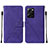 Coque Portefeuille Livre Cuir Etui Clapet YB2 pour Xiaomi Redmi Note 12 Pro Speed 5G Violet