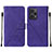 Coque Portefeuille Livre Cuir Etui Clapet YB2 pour Xiaomi Redmi Note 12 Turbo 5G Violet