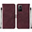 Coque Portefeuille Livre Cuir Etui Clapet YB2 pour Xiaomi Redmi Note 12S Petit