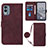 Coque Portefeuille Livre Cuir Etui Clapet YB3 pour Nokia X30 5G Rouge