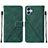 Coque Portefeuille Livre Cuir Etui Clapet YB3 pour Samsung Galaxy A04 4G Vert