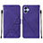 Coque Portefeuille Livre Cuir Etui Clapet YB3 pour Samsung Galaxy A04 4G Violet