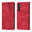 Coque Portefeuille Livre Cuir Etui Clapet YB3 pour Samsung Galaxy A34 5G Rouge