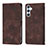 Coque Portefeuille Livre Cuir Etui Clapet YB3 pour Samsung Galaxy A54 5G Marron