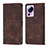 Coque Portefeuille Livre Cuir Etui Clapet YB3 pour Xiaomi Mi 13 Lite 5G Marron