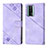 Coque Portefeuille Livre Cuir Etui Clapet YB3 pour Xiaomi Poco F5 Pro 5G Violet