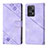 Coque Portefeuille Livre Cuir Etui Clapet YB3 pour Xiaomi Redmi Note 12 Turbo 5G Violet