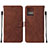 Coque Portefeuille Livre Cuir Etui Clapet YB4 pour Motorola Moto G 5G (2023) Marron